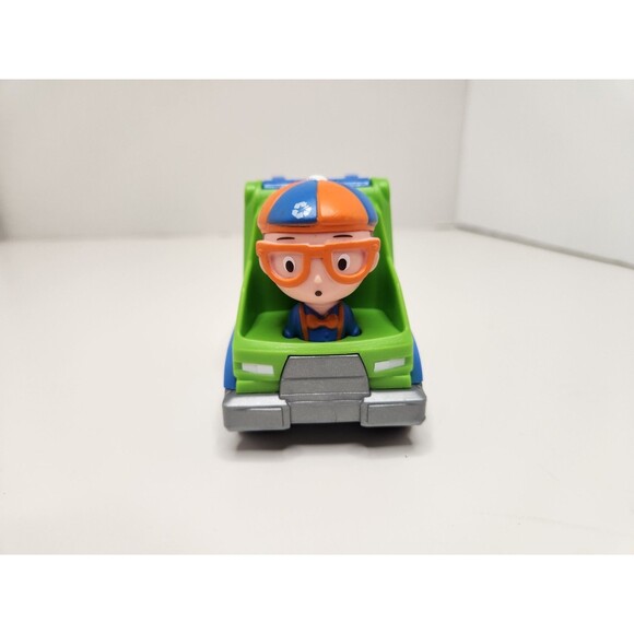 Kideo Recyling Truck Blippi Garbage Truck Kids Toy Pretend Play Plastic Jazwares - Picture 2 of 8